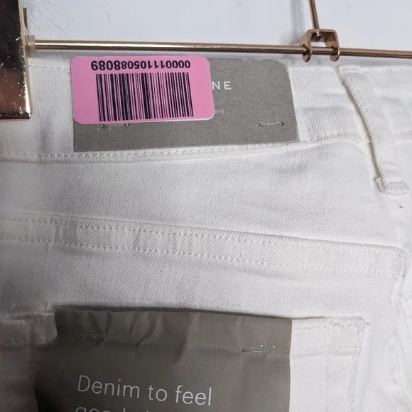 EVERLANE Curvy Authentic Stretch High-Rise Skinny Jean Black NEW Size 25 Regular - Picture 5 of 8